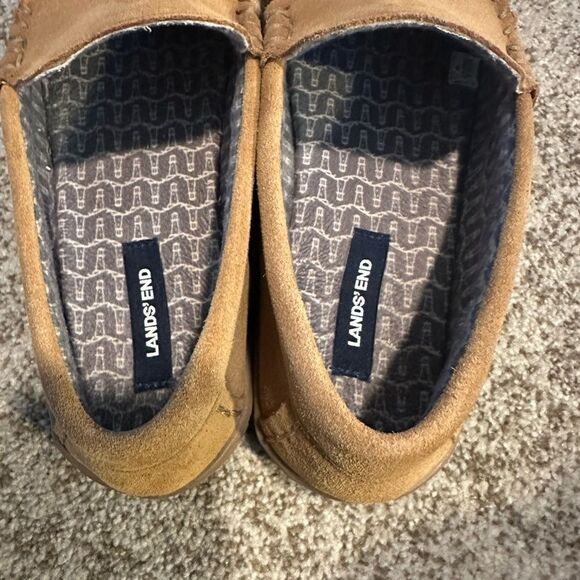 Land’s End Men’s Suede Slippers 10